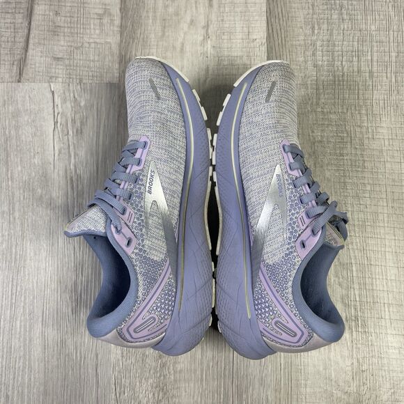 Brooks Womens Ghost 14 Running Shoe Size 10 B Purple Lavender Running Gym B - Picture 8 of 11